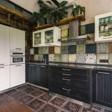 Beautiful aprons for the kitchen: decoration ideas and recommendations for choosing-4