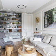 White walls in the interior: photo review of the best solutions-1