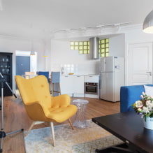 White walls in the interior: photo review of the best solutions-2