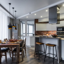 Room zoning: methods and options, examples in the interior-1