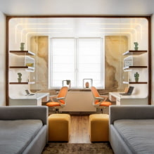 Room zoning: methods and options, examples in the interior-4