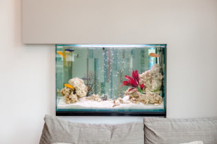 Aquarium in the interior: photos, views, real examples of design