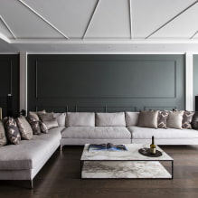 Wall moldings: design examples and placement options-2