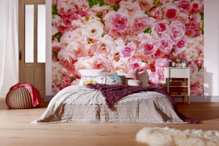 Photo wallpaper with flowers in the interior: live wall decor in your apartment