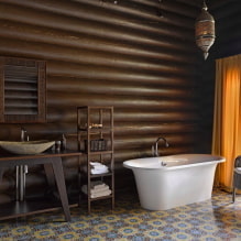 Rustic style in the interior: features, photos, design ideas-1