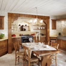 Rustic style in the interior: features, photos, design ideas-5