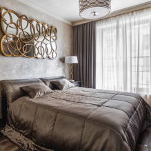 How to decorate a small bedroom of 9 sq. m? -2