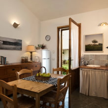 Features of the design of the kitchen in the Mediterranean style-1