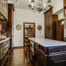 Kitchen in the English style: design tips (45 photos) -0