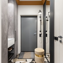 How to decorate the interior of a narrow hallway? -2