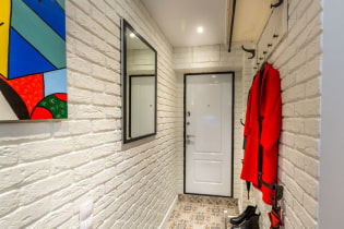 How to decorate the interior of a narrow hallway?