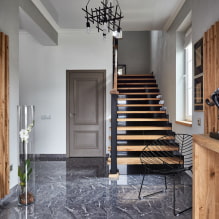 How to decorate the interior of a hallway in a private house? -2