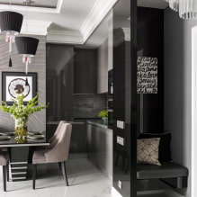 How to make a kitchen in the hallway and hallway? -1