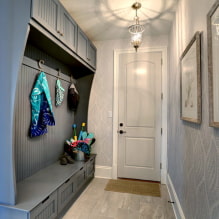 Hallway for a narrow corridor: photo review of modern models in the interior-0