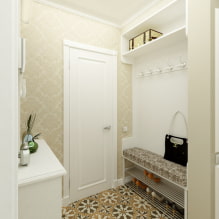 Hallway for a narrow corridor: photo review of modern models in the interior-4