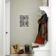 Hallway for a narrow corridor: photo review of modern models in the interior-7