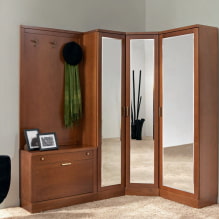 Corner hallway to the corridor: photo in the interior, examples for a small area-1