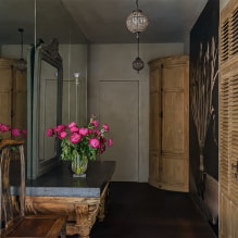 Corner hallway to the corridor: photo in the interior, examples for a small area-2