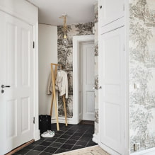 How to decorate the interior of the corridor and hallway in the Scandinavian style? -4