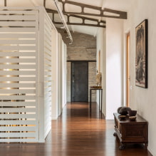 Loft-style hallway design: photo in the interior-2