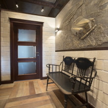 Loft-style hallway design: photo in the interior-7
