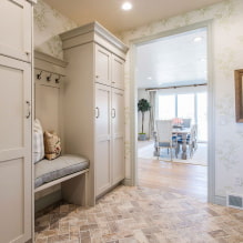 How to decorate a corridor and hallway in Provence style? -3