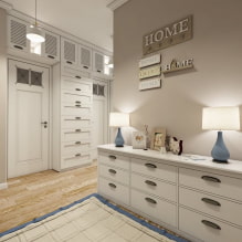 How to decorate a corridor and hallway in Provence style? -8