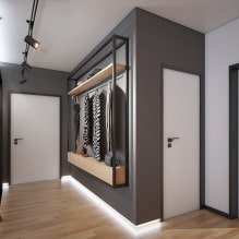 How to decorate a high-tech style corridor and hallway design? -4