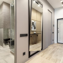 How to decorate a high-tech style corridor and hallway design? -7