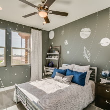 The interior of the nursery in gray: photo review of the best solutions-4