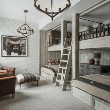 The interior of the nursery in gray: photo review of the best solutions-6