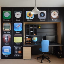 Design of a children's room for a student (44 photos in the interior) -0