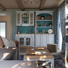 How to create a country style living room design? -3