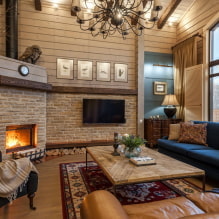 How to create a country style living room design? -4