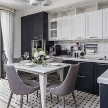 How to decorate a neoclassical kitchen? -1