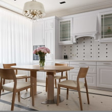 How to decorate a neoclassical kitchen? -2