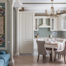 How to decorate a neoclassical kitchen? -6