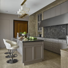 How to decorate a neoclassical kitchen? -7