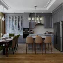 How to decorate a neoclassical kitchen? -8