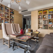 How to decorate the interior design of a living room of 20 sq m? -8