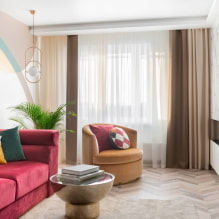 Living room design 15 sq m - layout features and furniture arrangement-5