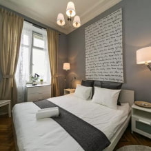 How to equip a bedroom in Khrushchev: real photos in the interior-2