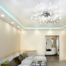 How to choose chandeliers for stretch ceilings? (50 photos) -0