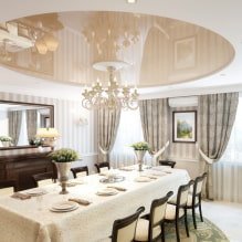 How to choose chandeliers for stretch ceilings? (50 photos) -3