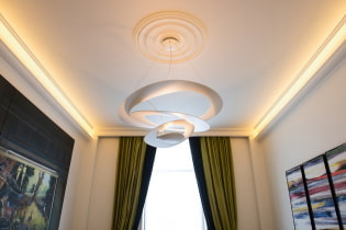 How to choose chandeliers for stretch ceilings? (50 photos)