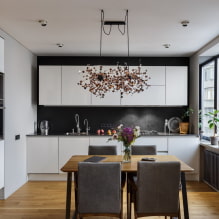 Features of choosing a chandelier for the kitchen (50 photos) -2