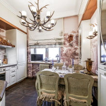 Features of choosing a chandelier for the kitchen (50 photos) -6