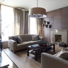 How to choose a chandelier for the living room? (47 photos in the interior of the hall) -5