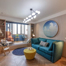 How to choose a chandelier for the living room? (47 photos in the interior of the hall) -7