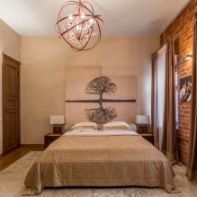 Chandeliers in the bedroom: how to create comfortable lighting (45 photos) -4